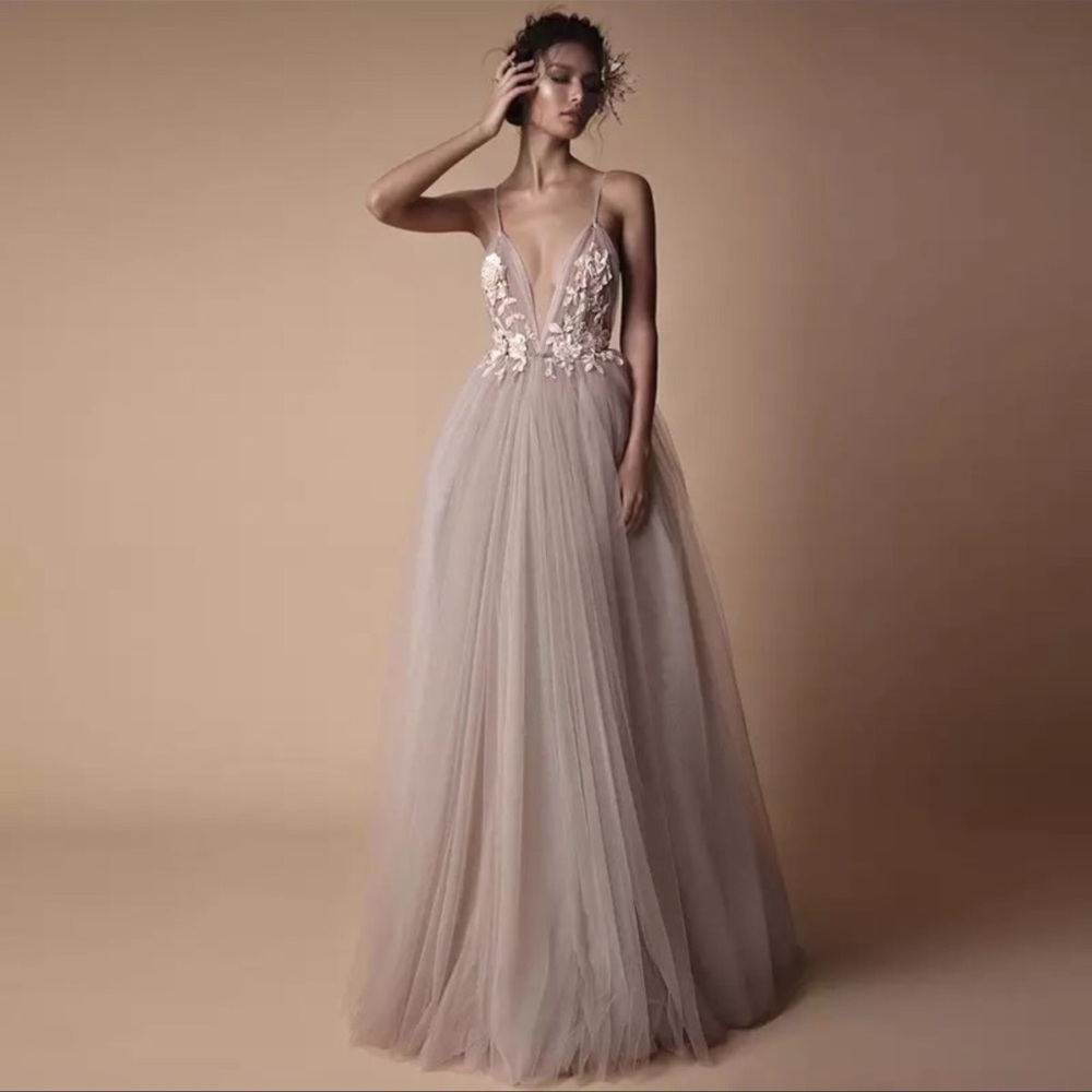 Blushing Ethereal Maxi Dress Special Occassion
